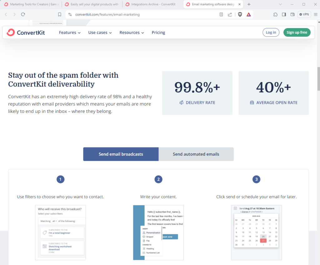 Convertkit Review - Best Email Marketing Tool